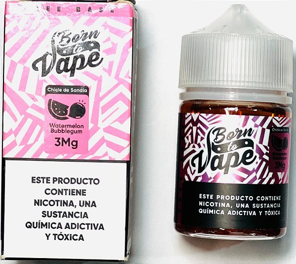 Juice Born To Vape Watermelon Bubblegum 3MG 60ML