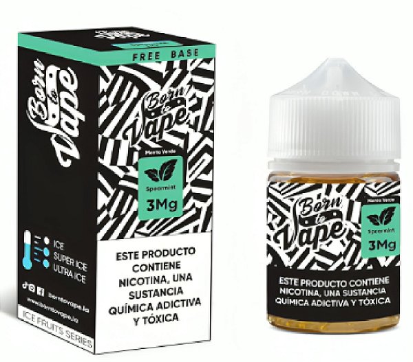 Juice Born To Vape Buble Mint 3MG 60ML