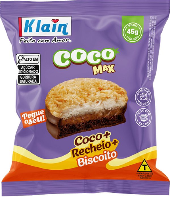 Alfajor Klain Coco Max 45G