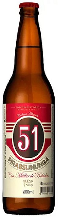Cachaca 51 Pirassunga 600ML