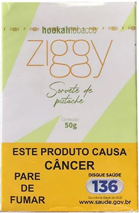 Ziggy Sorvete Pistache 50G