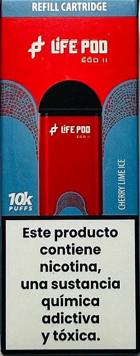 Refil Life Pod 10000 Cherry Lime Ice