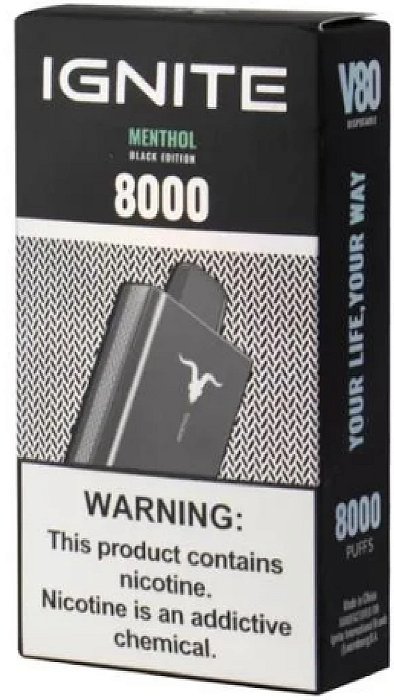 Ignite 8000 Puffs Menthol
