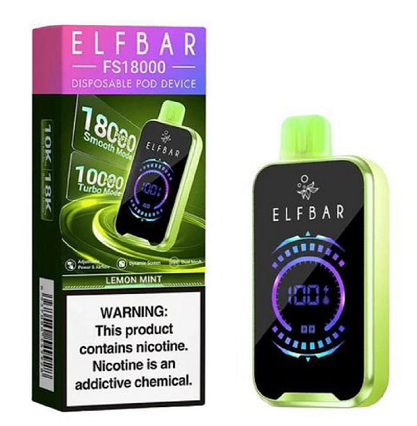 Elfbar Fs18000 Lemon Mint