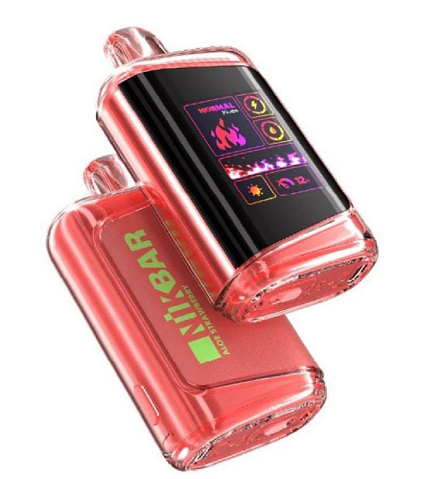 Nikbar 25000 Puffs Aloe Strawberry