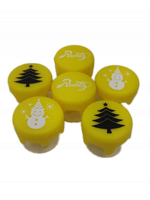 Slick de Silicone e Vidro 5ML Amarelo