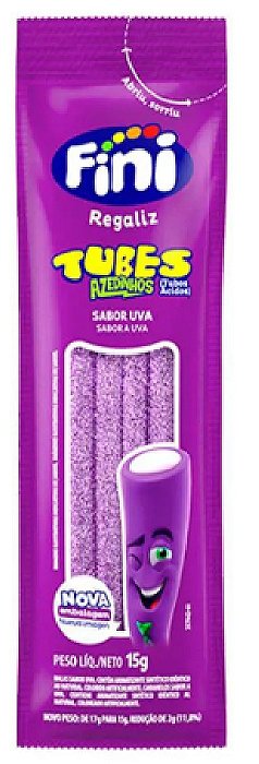 Fini Tubes Azedinho Uva 15G