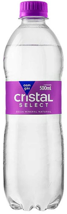 Agua Cristal Select C/Gas 500ML