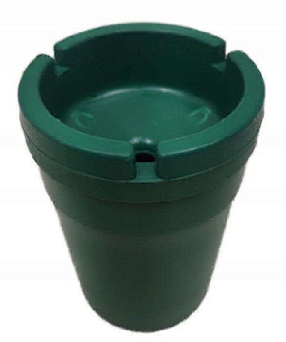 Cinzeiro de Plastico P/ Carro Verde