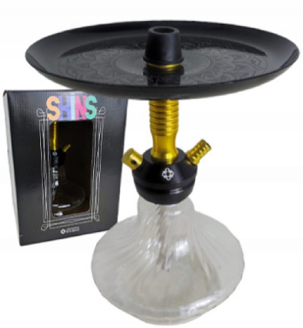 Arguile Amazon Pequeno Skin S/ Rosh Black Gold