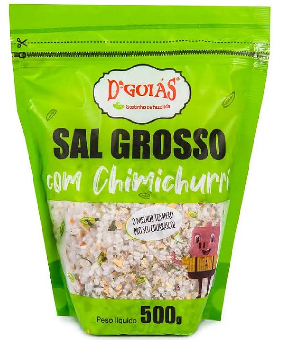 Sal Grosso Dgoias Com Chimichurri 500G