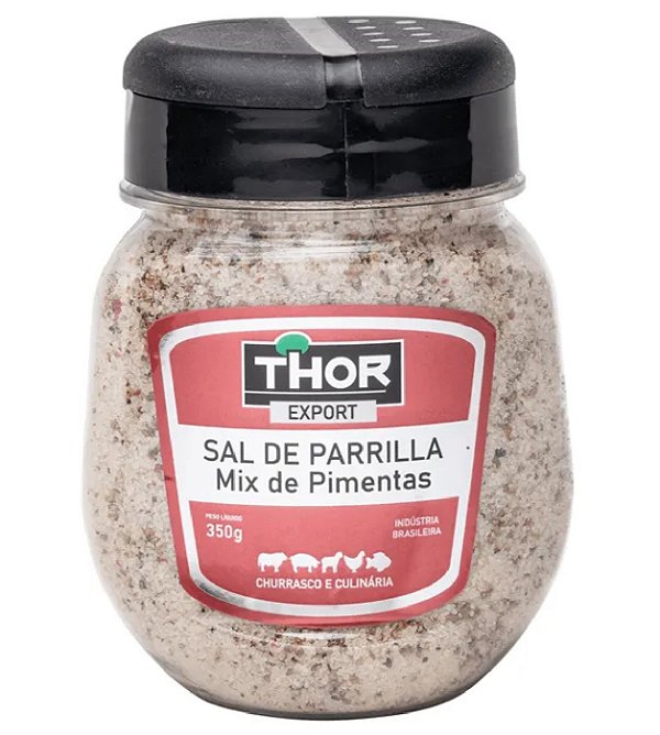 Sal de Parrilha Thor MIX de Pimentas 350G