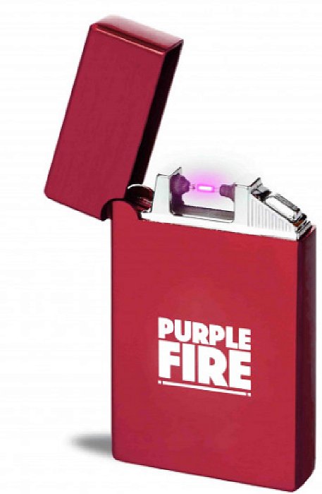 Isqueiro Purple Fire Bordo/Vermelho