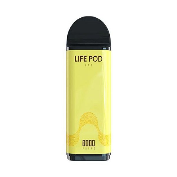 Refil Life Pod 8000 Puffs Banana Ice