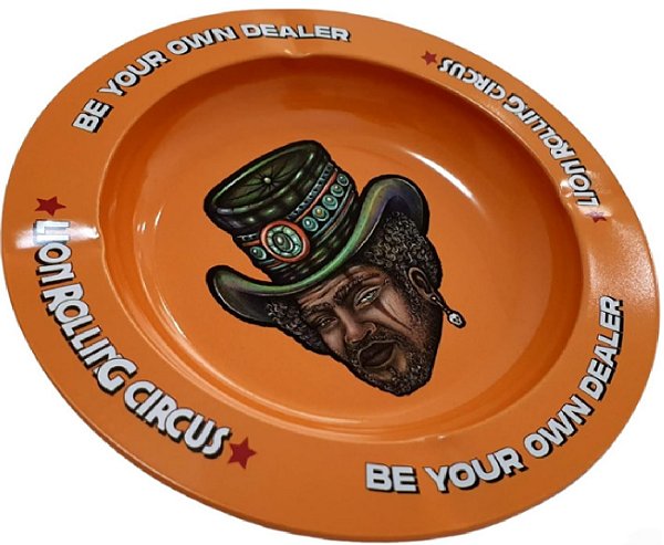 Cinzeiro de Metal Lion Rolling Circus