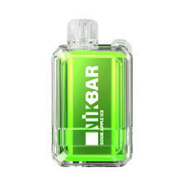Nikbar 12000 Puffs Sour Apple Ice