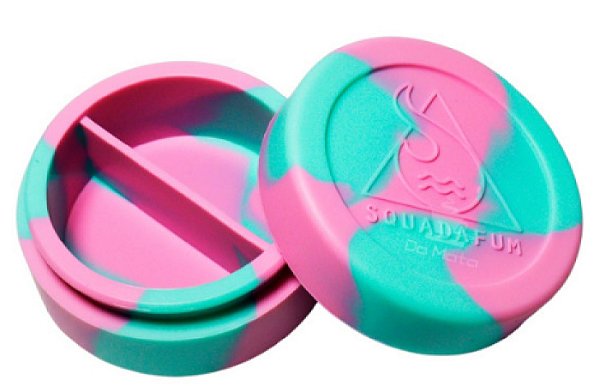 Slick Squadafum Grande Com Divisoria Rosa/Verde Bebe