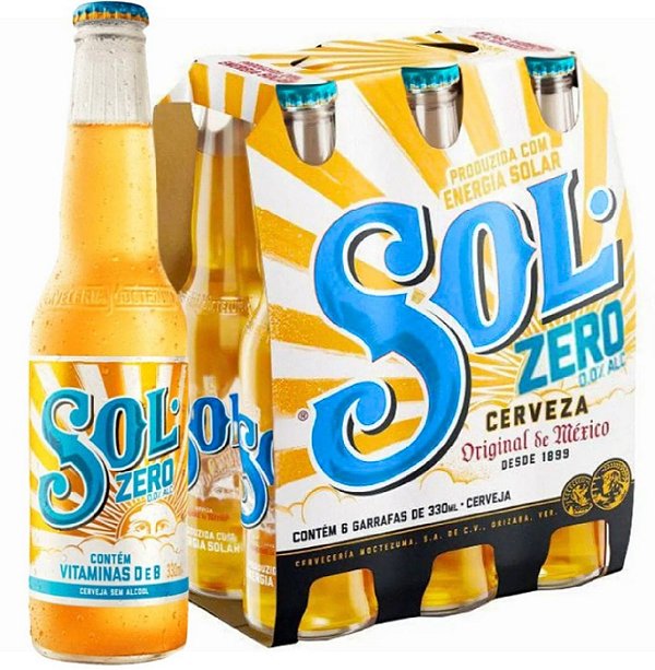 Sol Zero Ln 330ML - 6und