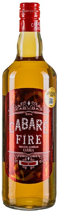 Cachaca Cabare Fire 1L