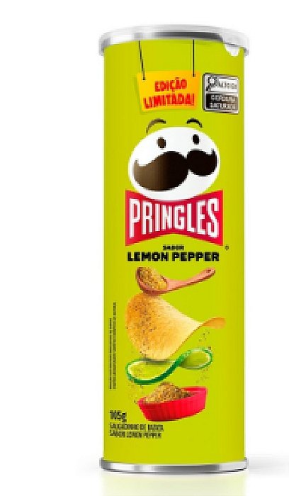 Batata Pringles Lemon Pepper 105G
