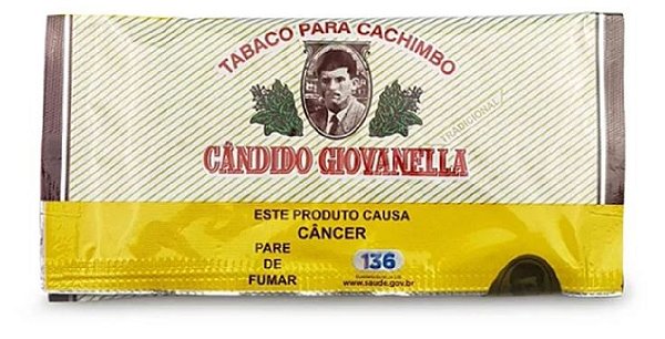 Tabaco P/ Cachimbo Candido Giovanella Chocolate 50G