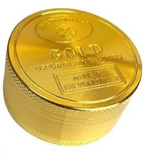 Dichavador Metal Genio MD Moeda Ouro