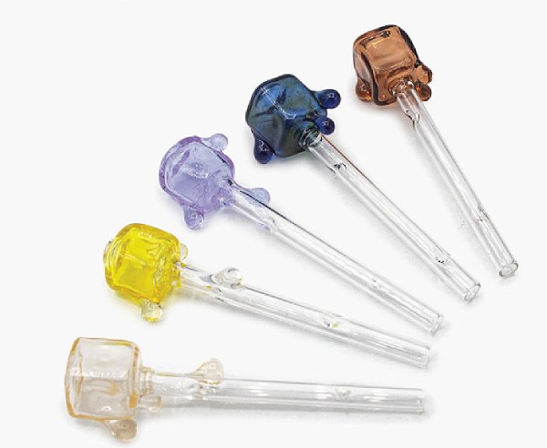 Piteira de Vidro Coruja Beer Gelo 5mm