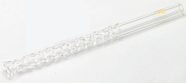 Piteira de Vidro Coruja Beer Viserion 10cm