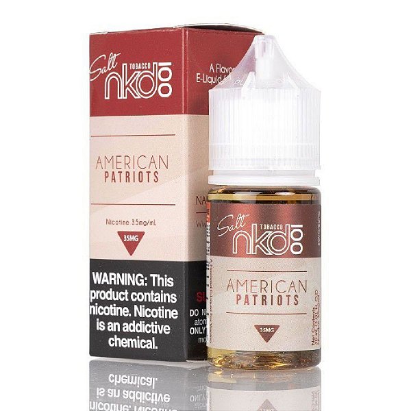 Salt Nkd American Patriots 30ML 35MG