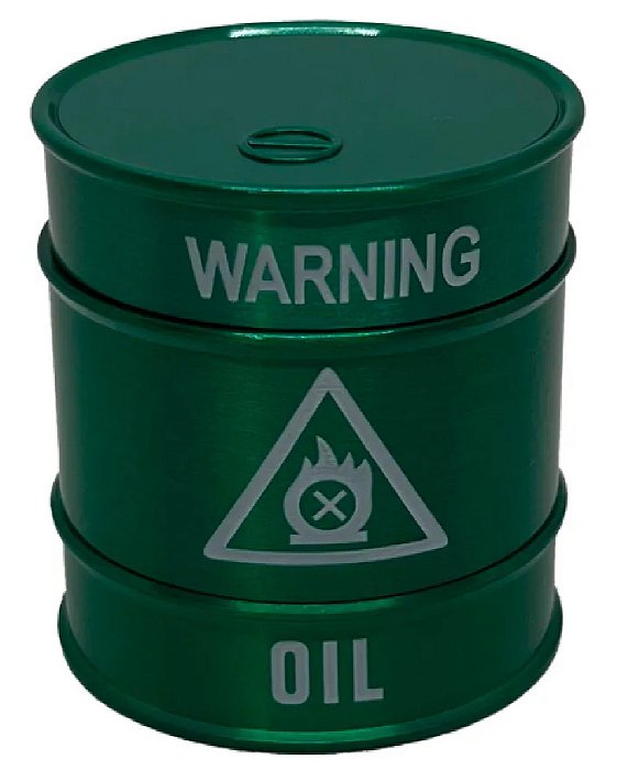 Dichavador Tambor Revolver Verde 3 Partes