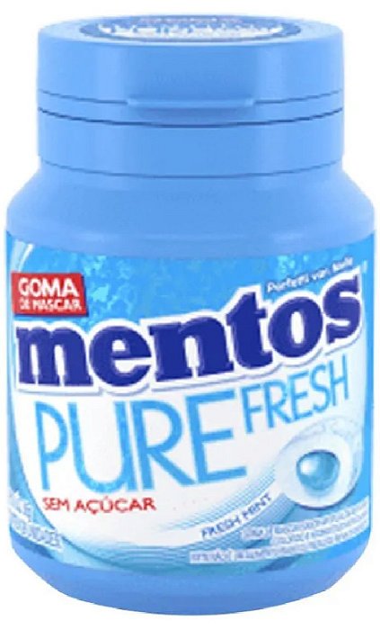 Mentos Azul Pote 56G