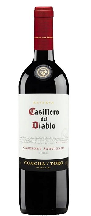 Vinho Casillero del Diablo Cabernet Sauvignon 750ML
