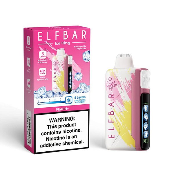 Elfbar Ice King 40k Peach+