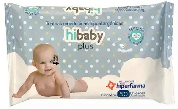 Lenco Umedecido Hibaby C/50