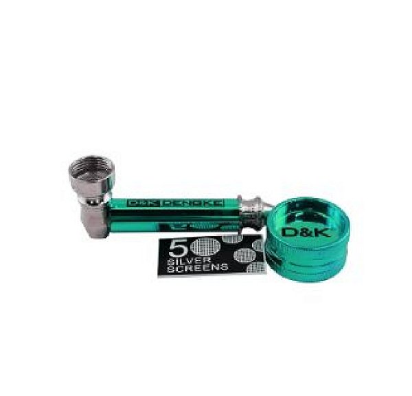 Pipe de Metal D&k + Dichavador Plastico