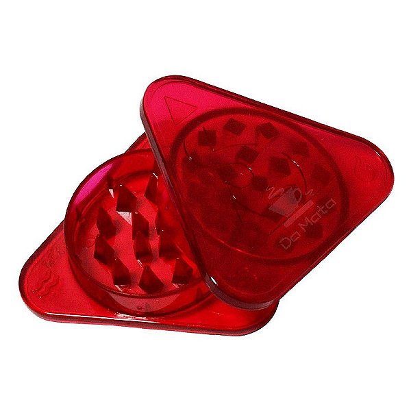 Dichavador de Acrilico Squadafum Vermelho