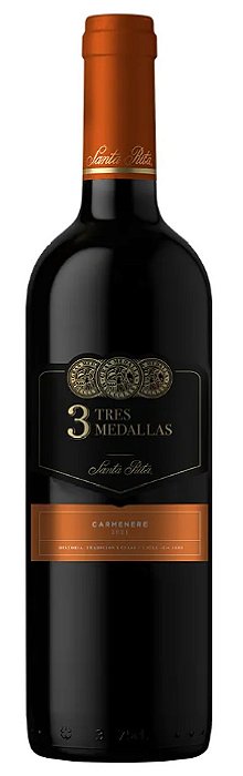 Vinho 3 Medallas Carmenere 750ML