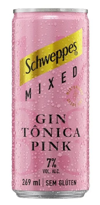 Schweppes Gin Tonica Pink 269ML
