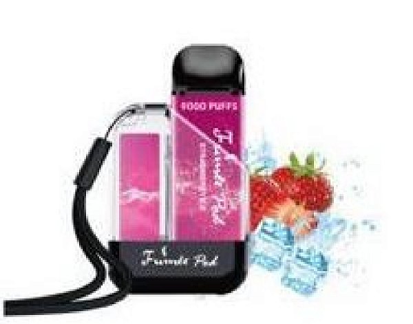 Fumee Pod 9000 Puffs Strawberry Ice