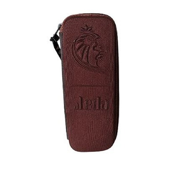 Case Puff Slim Aleda Marrom