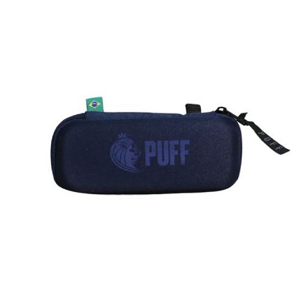 Case Puff Mini Azul Marinho