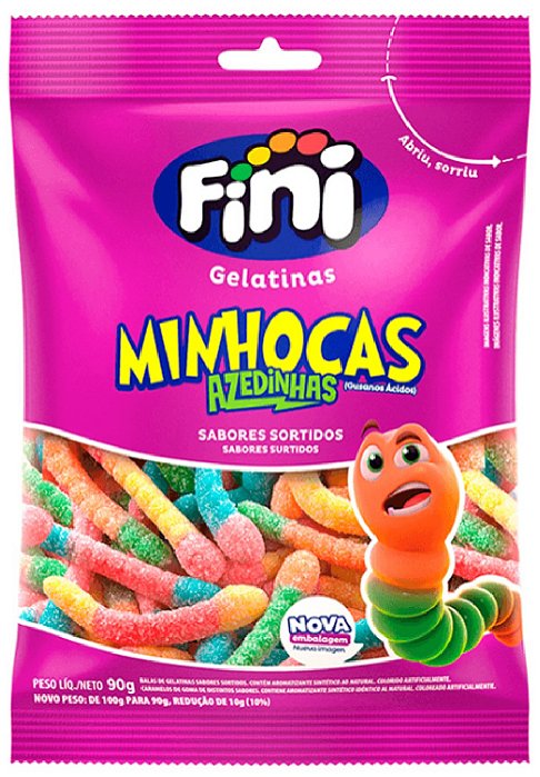 Fini Minhocas Citrica 80G