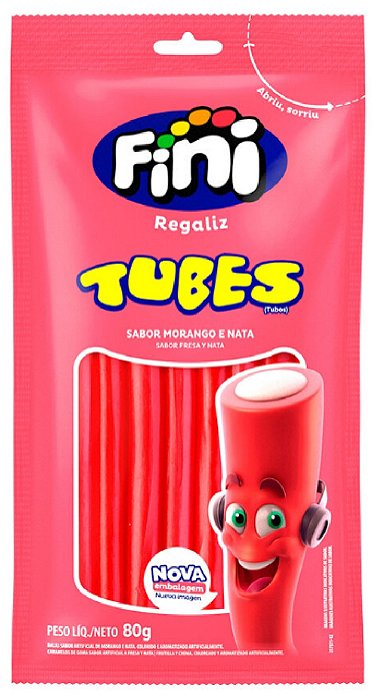 Fini Tubes Morango 80G