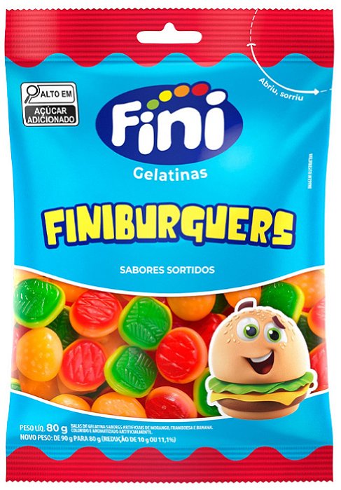 Fini Burguers 80G