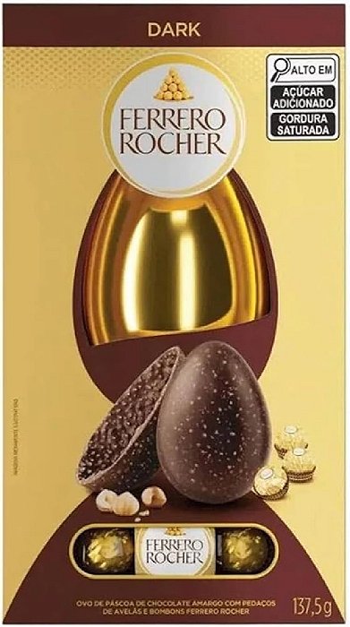Ovo Ferrero Rocher Dark 137,5g
