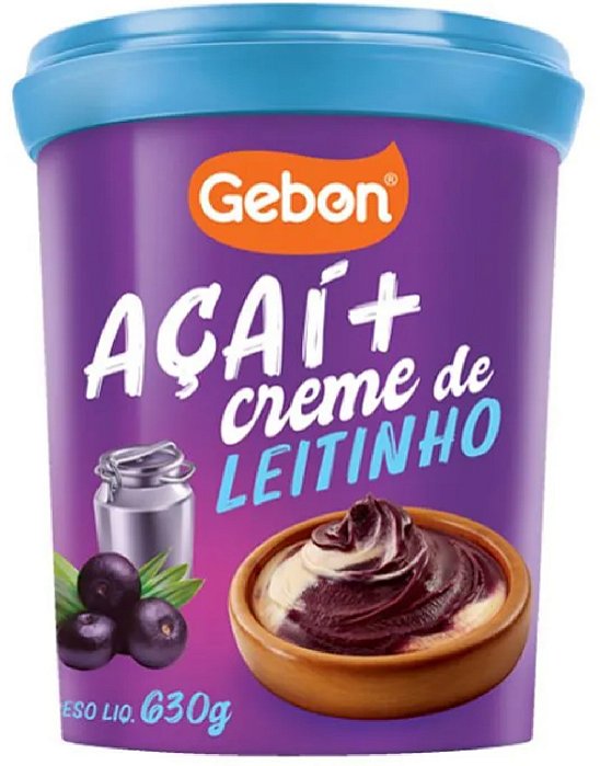 Acai Mais Creme de Leitinho 630G
