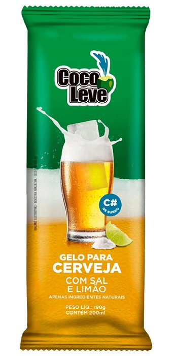 Gelo Cocoleve Sal e Limao 190G