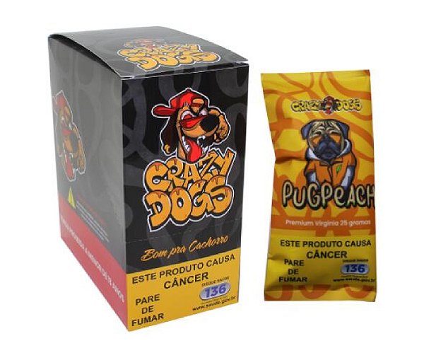 Tabaco Crazy Dogs Pug Peach 25G