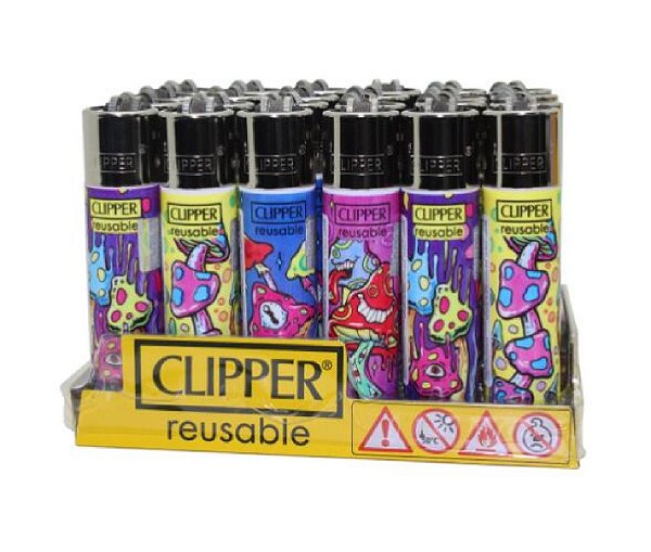 Isqueiro Clipper Psychedelic Art