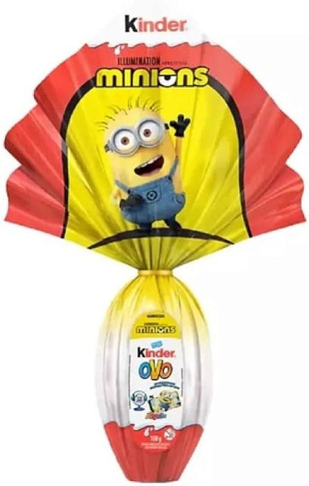 Ovo Pascoa Kinder 100G Minions